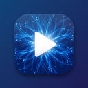 Video streaming app icon representing a popular network